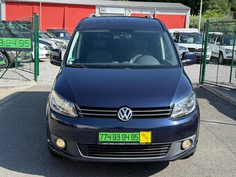 ► VW CADDY MAXI 2,0 TDI - 103 KW, TOP VÝBAVA, NAVI ◄ - 2