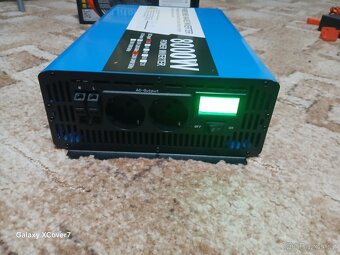Prodám nový sinusový měnič napětí 12-230V 3300/8000W - 2