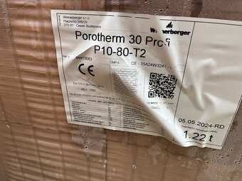 Cihly broušené Porotherm 30 Profi P10 - 2