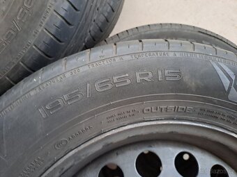 Letní pneu Nokian wetproof 195/65 R15, rozteč 5x112 - 2