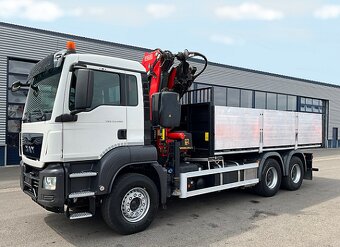 MAN TGS 33.460 6x4 - sklápěč s hydraulickou rukou FASSI - 2