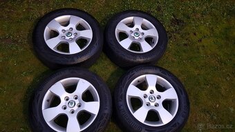 Originální kola 6,5Jx15 ET50, 5x112 škoda, VW, seat, audi - 2
