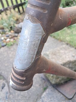 Historické horské kolo - rarita - 2