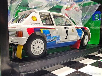 PEUGEOT 205 T16 GROUP B SALONEN MONTE CARLO 1986 1:18 NOREV - 2