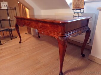 Starožitný psací stůl 160cm Chippendale - 2