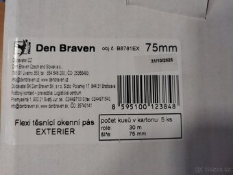 Flexi těsnicí okenní pás - 2