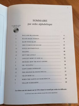 Kniha s notama na harmoniku + CD - 2