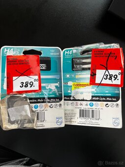 2x Žárovky Philips X-treme vision H4 - 2