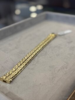Zlatý náramek (585/1000), 41,68g - 2