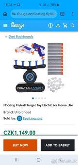 Fioating target - terč na Nerf zbraně - 2