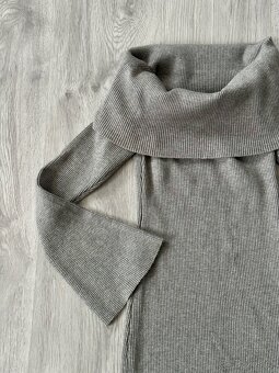 šedé mini šaty Terranova, vel S - 2