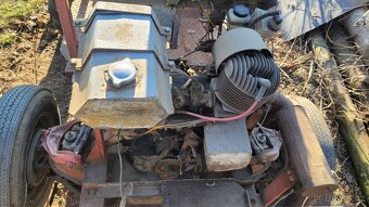 Malotraktor domácí výroby - 2