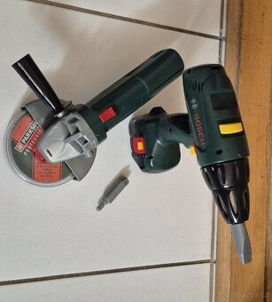 Bosch aku vrtačka a Bruska na AAA baterie - 2