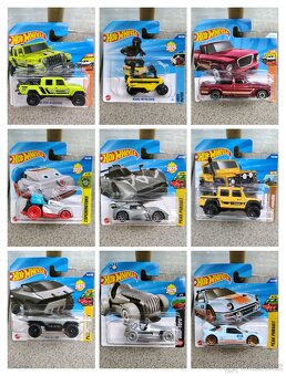 HOT WHEELS MODELY 2022 - 2025 - 2