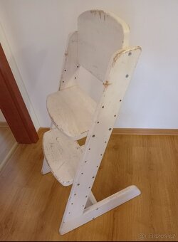 Detska rostouci židle jídelni - 2