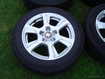 4X LETNÍ HLINÍKOVÁ KOLA ŠKODA OCTAVIA III,II 205/55 R16.TOP - 2