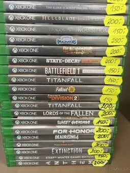Originální hry na xbox one a xbox 360 - 2