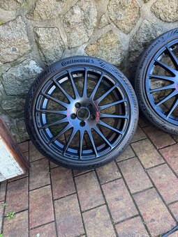 Letní kola OZ Superturismo GT black 5x108 R18 - 2