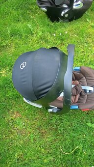 Autosedačka vajíčko Cybex Aton 3 mahagon-brown do 13.kg - 2