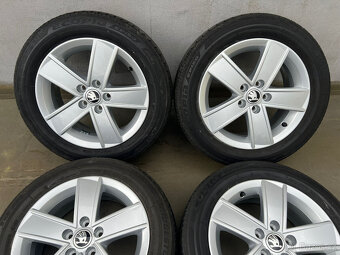 185/60R15 nová alu kola škoda rapid fabia III 6x15 5x100 - 2