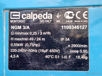 Čerpadlo 220 V - 2