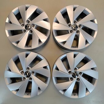 ALU disky 5x112 Et46 6,5Jx17 57,1 4ks na VW, Škoda, Seat - 2