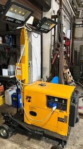 Světelná věž + generator.. NOVÉ Mobilní osvětlení - 2