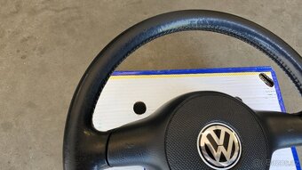 Tříramenný kožený volant včetně airbagu na VW Lupo - 2