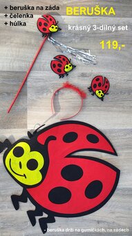 Kostýmy na maškarní, karneval - BERUŠKA, VČELIČKA - 2