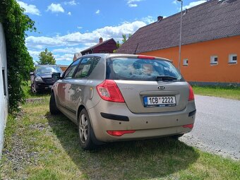 KIA CEED 1.4 LPG, 2010, 66 kW, najeto 155 tisic, STK 10/26 - 2