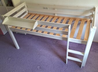 2 ks zvýšená dětská postel 210x99x114,5 cm - 2