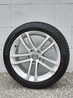 Zimní orig alu kola VW Golf 7 GTD, GTi 225/45/17 vzorek 8mm - 2