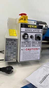 Soustruh na kov 550W 180/350 - 2