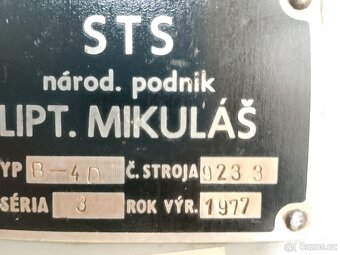 Bruska dvoukotoučová B-4D - 2