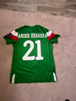 Originál fotbalové dres Jiří Jarošík, Ander Herrera, … - 2