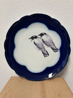Dekorativní porcelánové talíře 3 ks - 2
