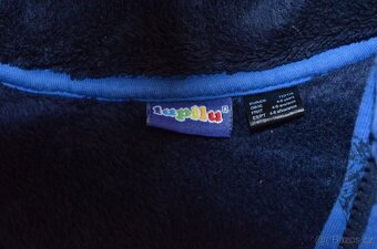 Modré teplé mikiny dvojčata 4-6 let LUPILU - 2