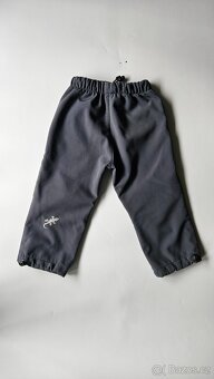 Zateplené softshellové kalhoty - vel.98 - 2
