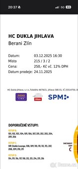 Jihlava - Zlín hokej 3.12.2025 - 2