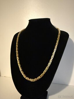 Zlatý řetěz královská vazba 133g 750/1000 18k - 2