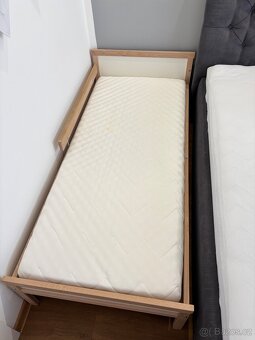 IKEA Dětská postel se zábranou vč. roštu a matrace - 2