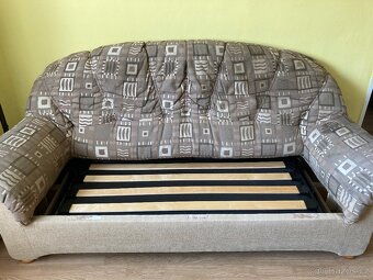 Sedačka,křeslo,taburet - 2