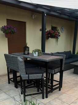 Barový stůl + 6 židlí - 2