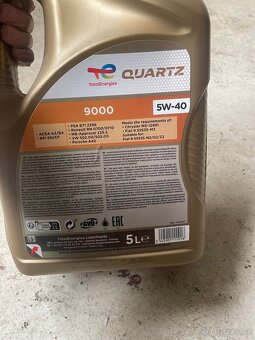 olej 5w40 - 2