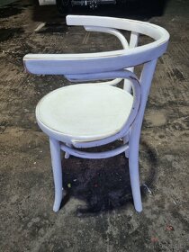 Thonet židle bílá patina - 2