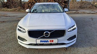 Volvo V90 2.0 D3 Break NAVI Bílá kůže - 2