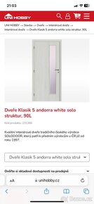 Interiérové dveře - 2