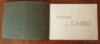 Album historických pohlednic "Souvenir of Cairo" r.1918 - 2