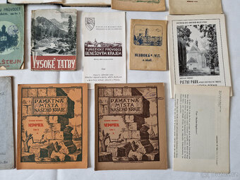 Československo starý průvodce místopis historie město kraj - 2