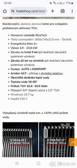 Plynový kotel Ariston Clas ONE WIFI 24 3302123 - 2